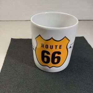 Route 66 Road map Mug for Rand McNally Country Travel Destination Kitsch